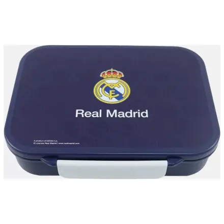 Real Madrid Modrý viacpriehradkový obedár, box na sendviče produktová fotografia