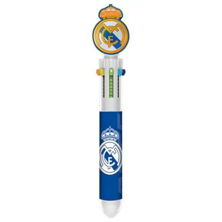 Real Madrid Emblem 10-farebné 3D pero produktová fotografia