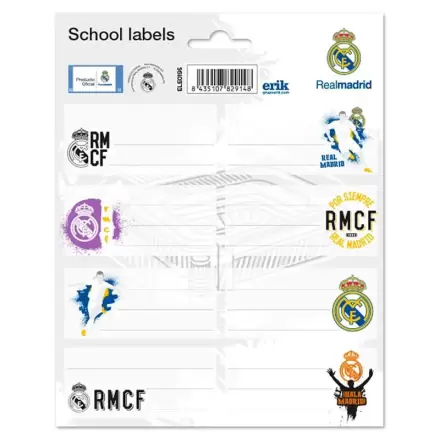 Samolepiace štítky Real Madrid produktová fotografia