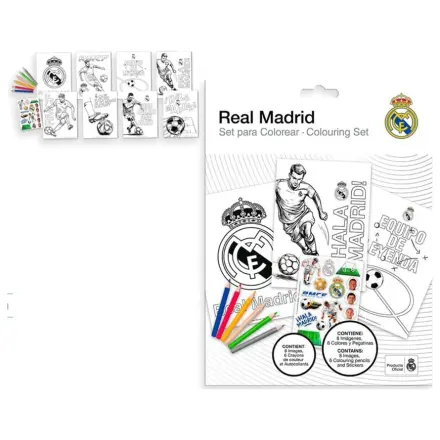 Real Madrid Hala Súprava na vyfarbovanie s nálepkami produktová fotografia