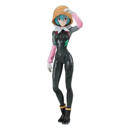 Rebuild of Evangelion Pop Up Parade PVC socha Rei Ayanami Tentative Name Farming Ver. 17 cm produktová fotografia