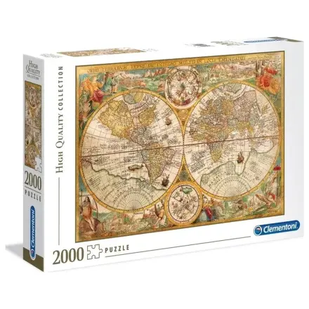 Old Map Ancient 2000-dielne puzzle produktová fotografia