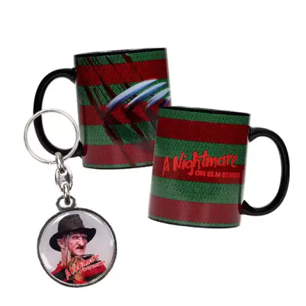 A Nightmare on Elm Street Hrnček a Kovová kľúčenka produktová fotografia