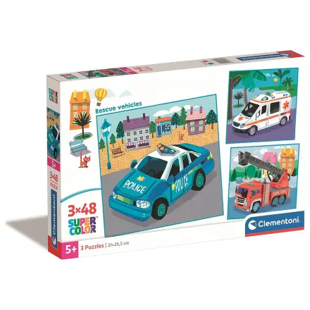 Rescue 3x48-dielne puzzle produktová fotografia