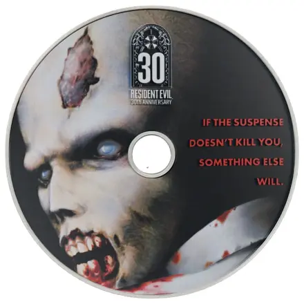 Resident Evil replika CD-ROM 30th Anniversary limitovaná edícia 11 cm produktová fotografia