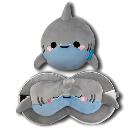 Relaxeazzz Gus the Shark cestovný vankúš a maska na oči produktová fotografia