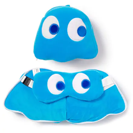 Relaxeazzz Pac-Man cestovný vankúš a maska na oči produktová fotografia
