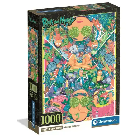Rick and Morty 2 puzzle 1000 kusov produktová fotografia