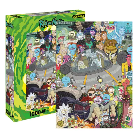 Rick and Morty Puzzle Skladačka Group (1000 dielikov) termékfotója