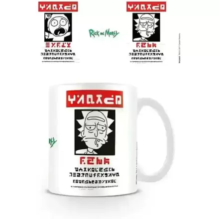 Rick and Morty Hrnček Wanted produktová fotografia