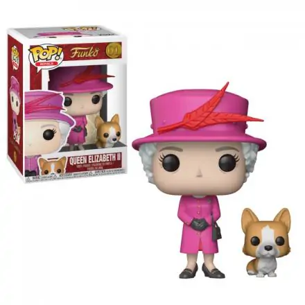 Royal Family POP! Vinyl figúrka királynő II. Alžbeta 9 cm termékfotója