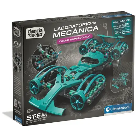 S.T.E.M Supersonic auto Mechanická laboratórna hra produktová fotografia