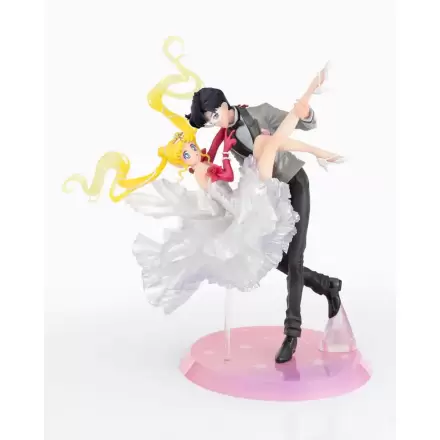 Sailor Moon FiguartsZERO Chouette PVC Socha Usagi & Tuxedo Mask Moonlight Glow Edition 24 cm produktová fotografia