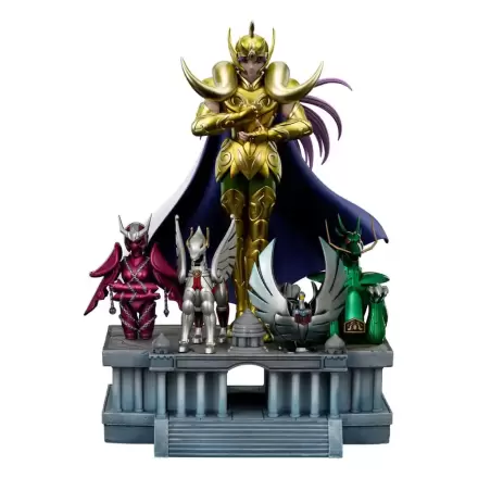 Saint Seiya Art Scale Socha 1/10 Aries Mu Deluxe 27 cm produktová fotografia