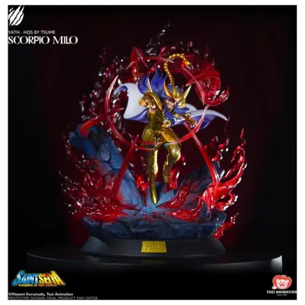 Saint Seiya Socha Scorpio Milo HQS 1/6 Od Tsume 62cm produktová fotografia
