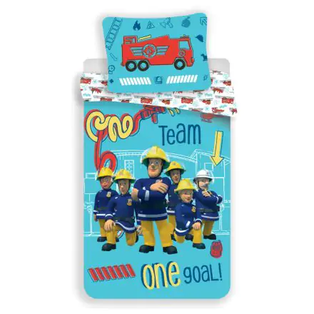 Fireman Sam súprava obliečok na paplón 140x200cm, 70x90cm produktová fotografia