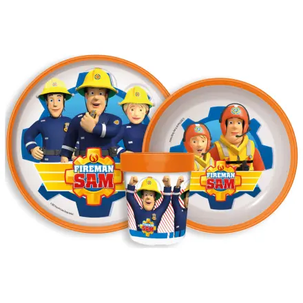 Fireman Sam Rescue Mission protišmykový riadový set, Micro plastový set produktová fotografia