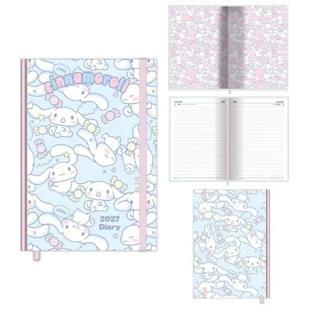 Sanrio A5 DTP Diár 2027 Cinnamoroll produktová fotografia