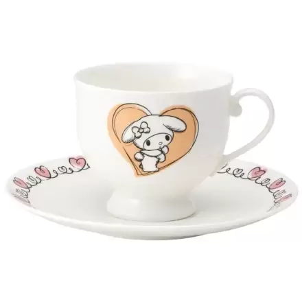 Sanrio Bone China hrnček a tanier Set My Melody produktová fotografia