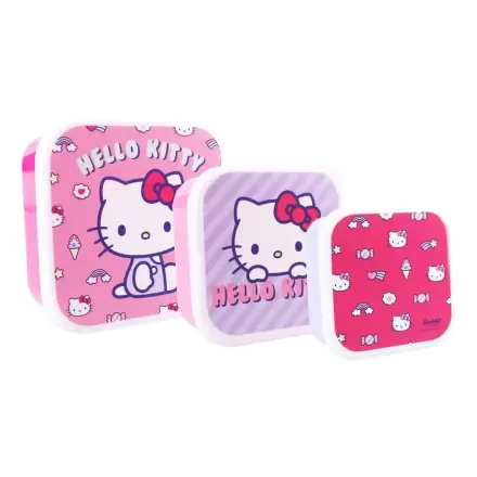 Sanrio Snack Box Set Hello Kitty Fresh Bites termékfotója