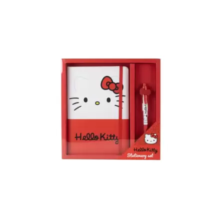 Sanrio zápisník so sadou pera Hello Kitty produktová fotografia
