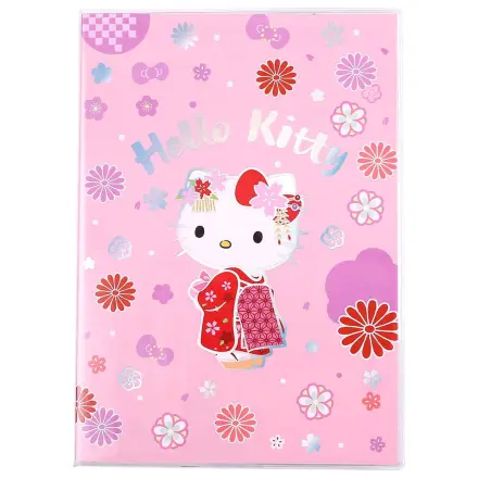 Sanrio Zápisník Hello Kitty Kimono Holografický kockovaný produktová fotografia