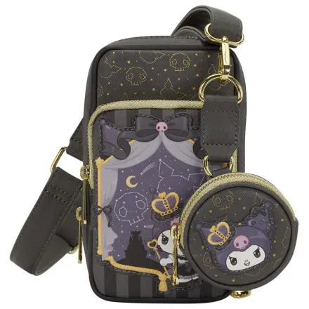 Loungefly Hello Kitty Kuromi 20th Anniversary taška cez rameno + peňaženka produktová fotografia