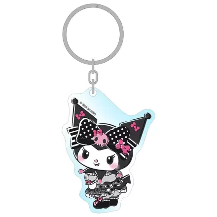 Sanrio Pink Black Party Series Akrylová kľúčenka Kuromi 7 cm produktová fotografia