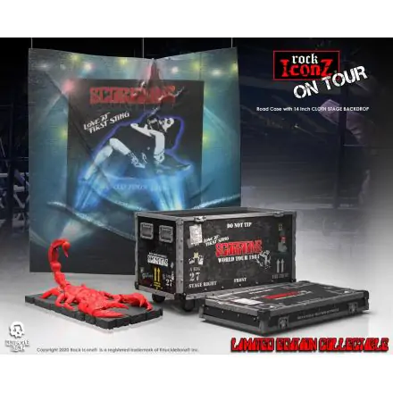 Scorpions Rock Ikonz On Tour World Tour 1984 Road Case Socha + Stage Backdrop produktová fotografia