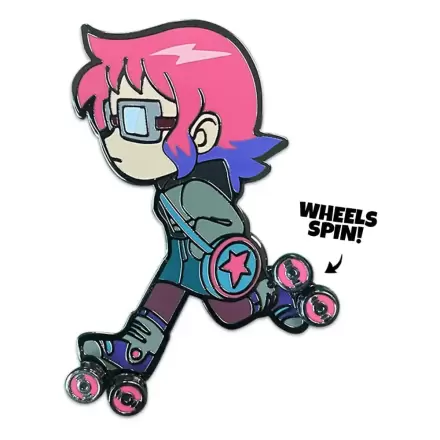 Odznak Scott Pilgrim Ramona Skating 5 cm produktová fotografia