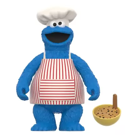 Sesame Street ReAction Akčná figúrka Wave 04 Chef Cookie Monster 10 cm produktová fotografia