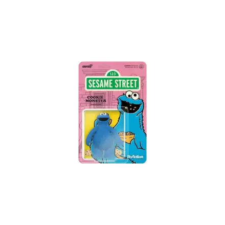 Sesame Street ReAction Action Figure Wave 02 Cookie Monster 10 cm termékfotója