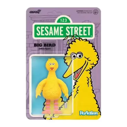 Sesame Street ReAction Akčná figúrka vlna 03 Veľký vták 10 cm termékfotója