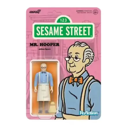 Sesame Street ReAction akčná figúrka 3. sorozat Mr. Hooper 10 cm termékfotója