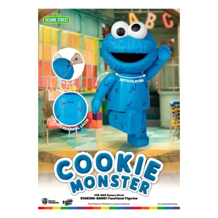 Sesame Street Syaking Bang Series PVC prasiatko Cookie Monster 47 cm produktová fotografia