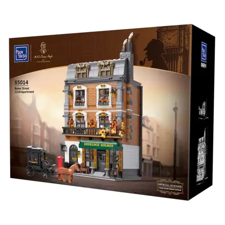 Stavba Sherlock Holmesa Baker Street 221B byt 42 cm termékfotója