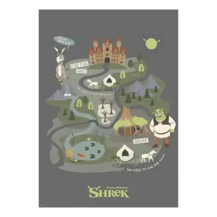 Shrek Art Print Journey to Far Far Away Limited Edition 42 x 30 cm termékfotója