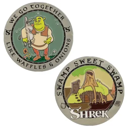 Shrek zberateľská minca Swamp Sweet Swamp limitovaná edícia produktová fotografia
