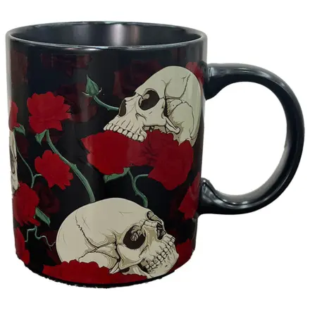 Skulls and Roses hrnček 300ml produktová fotografia