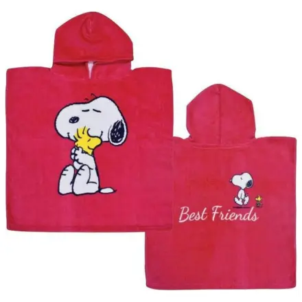 Snoopy Best Friend Beach uterák pončo produktová fotografia