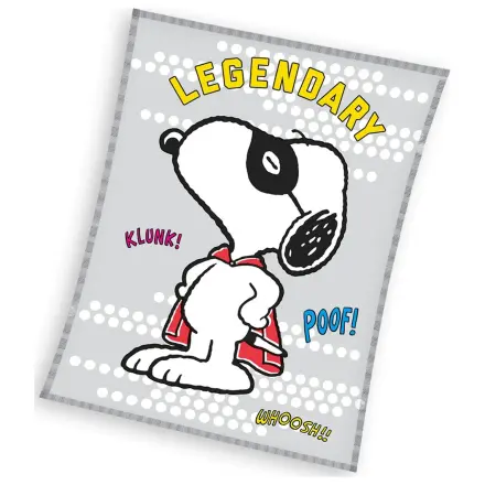 Snoopy Legendary flísová deka produktová fotografia