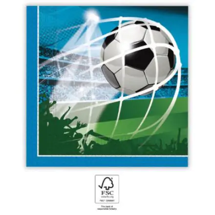 Futbalové servítky 20 kusov 33x33 cm FSC produktová fotografia