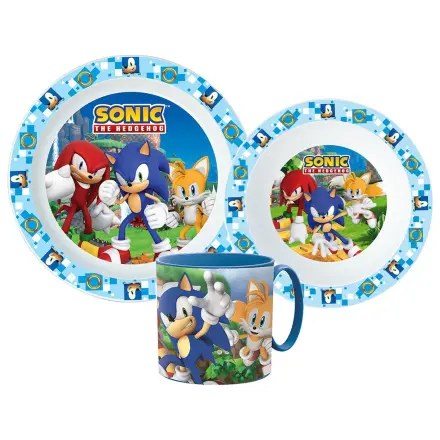 Sonic Adventure Tableware Set, mikro plastová súprava s hrnčekom 265 ml produktová fotografia