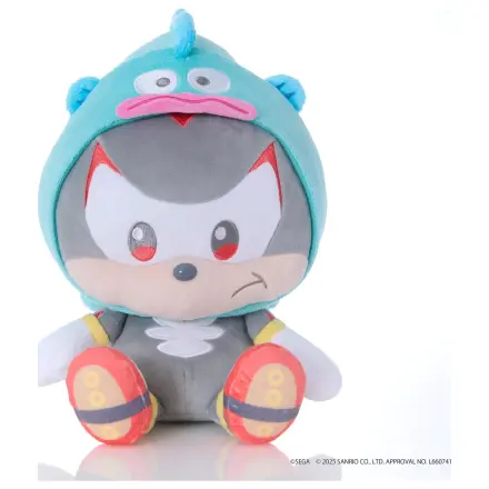Sonic & Friends x Sanrio Shadow x Hangyodon plyšová hračka 24 cm produktová fotografia