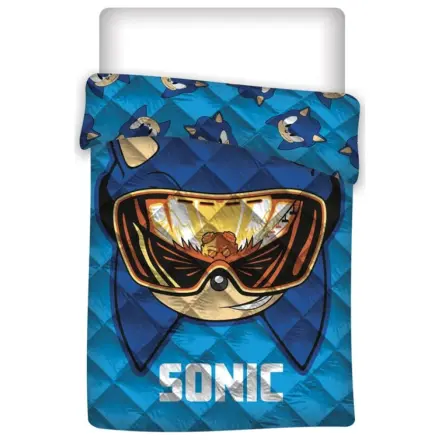 Sonic Glasses prešívaná prikrývka na posteľ, paplón 140x200cm produktová fotografia