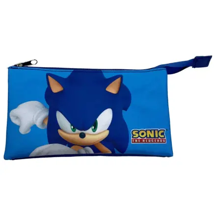 Sonic Modern 3-priehradkové puzdro na ceruzky 22 cm produktová fotografia