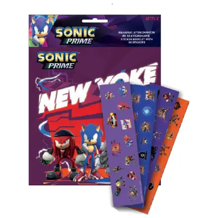 Sonic New Yoke Album na nálepky s 50 nálepkami produktová fotografia