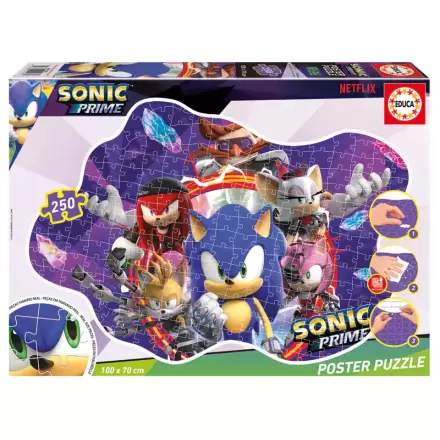 Sonic Prime Poster puzzle 250 dielikov produktová fotografia