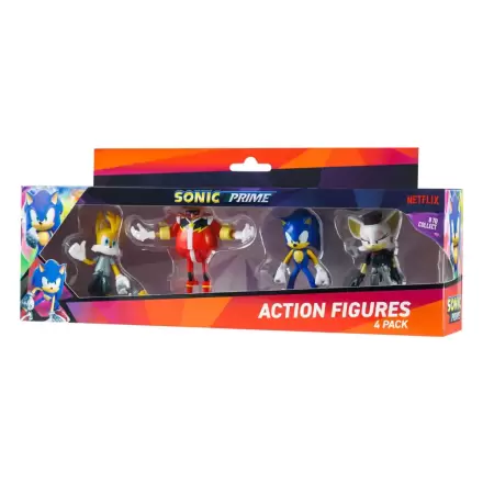 Sonic Prime figúrka 4-Pack S1 7 cm produktová fotografia