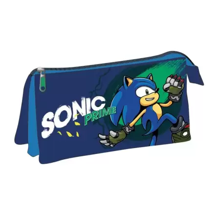 Sonic Prime triple pencil case termékfotója